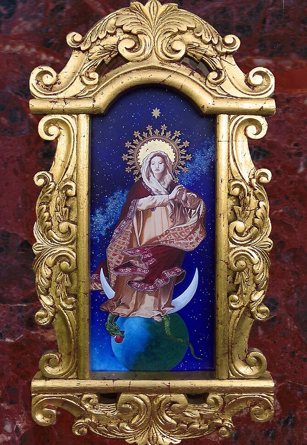 Baroque Framed Regina Coeli Digital Art by Barbara Durr - Fine Art America