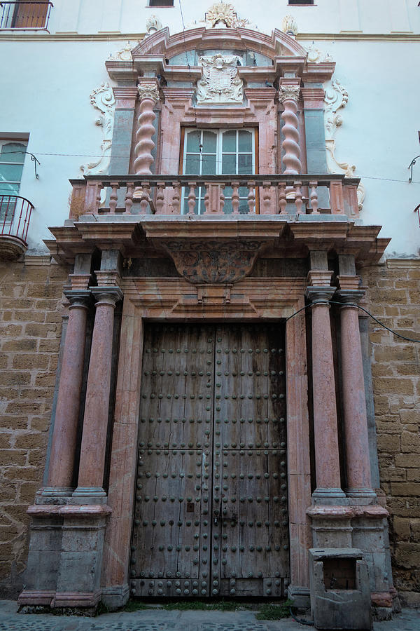 Baroque Portal in Cadiz Photograph by Angelo DeVal