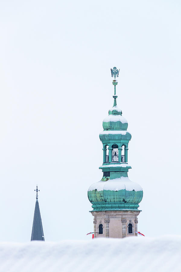 Baroque tower covered with snow, Sopron, Hungary Photograph by Viktor Wallon-Hars Baroque tower covered with snow, Sopron, Hungary Photograph by Viktor Wallon-Hars