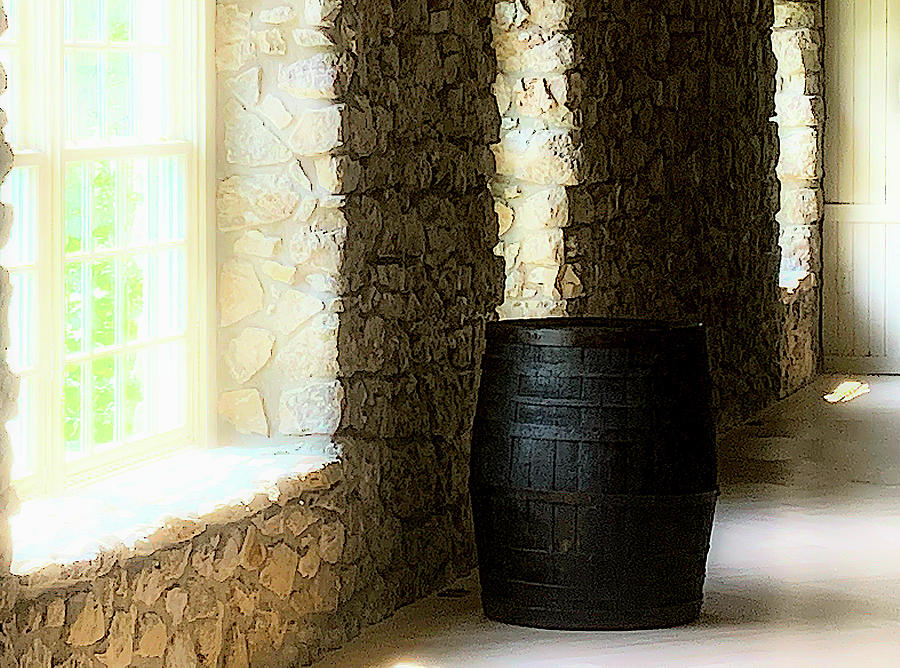 Barrel By The Window Photograph