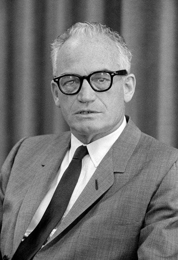 Barry Goldwater Portrait - 1962 Photograph by War Is Hell Store