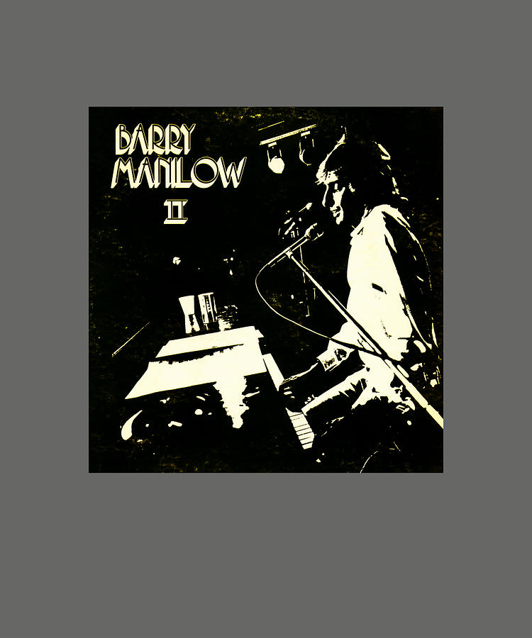 BARRY MANILOW Classic TShirt travel Painting by Harvey Miller | Fine ...