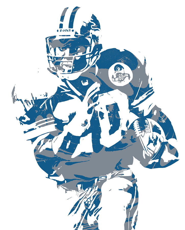 Barry Sanders Detroit Lions Watercolor Strokes Pixel Art 1 Face Mask by Joe  Hamilton - Pixels