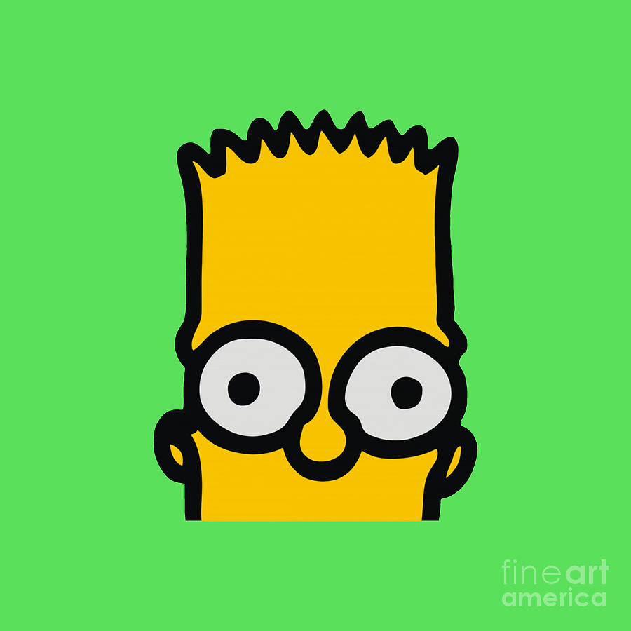 Bart Simpson Drawing by Karen Yuliarti - Pixels