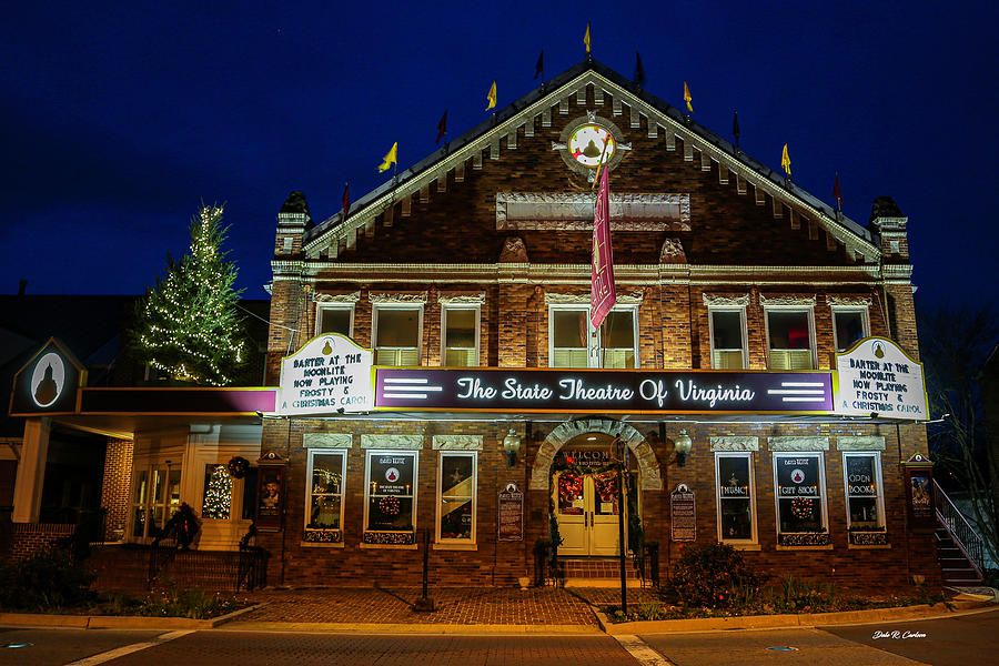 Barter Theatre Christmas Photograph by Dale R Carlson Fine Art America