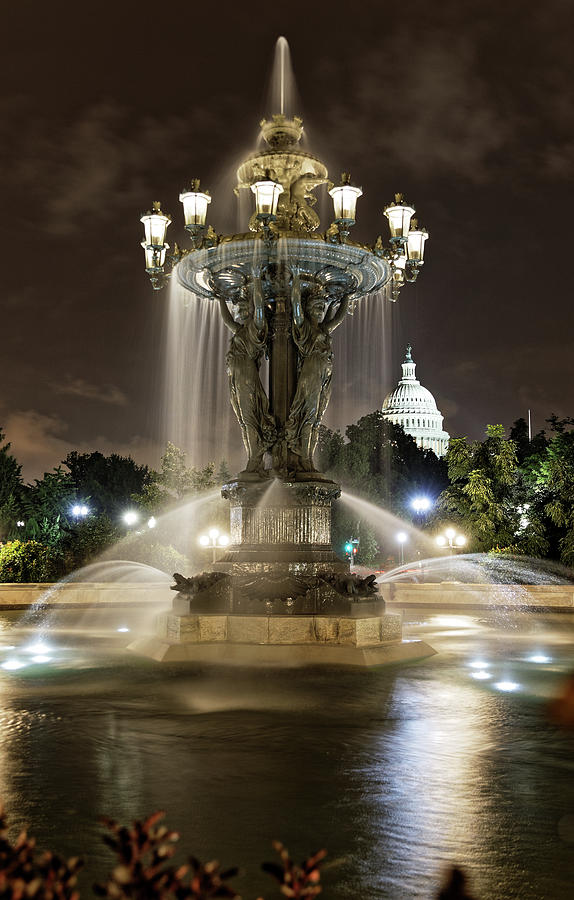 Bartholdi Fountain 2 Photograph by Doolittle Photography and Art