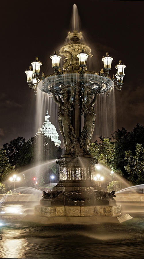 Bartholdi Fountain Photograph by Doolittle Photography and Art