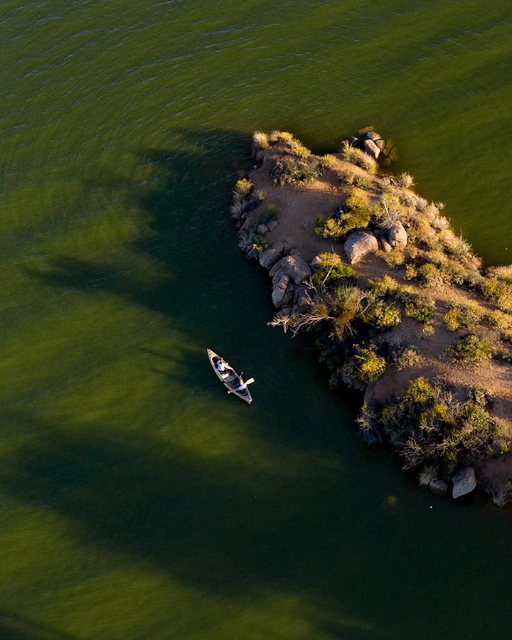 Bartlett Lake Arizona Kayaking  Photograph by Anthony Giammarino
