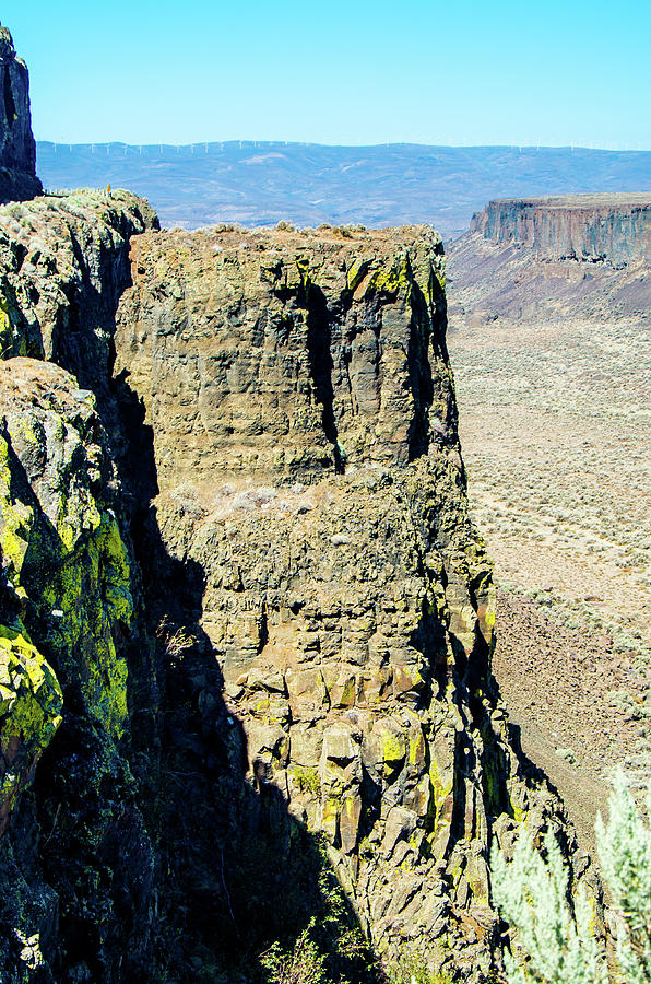 Missoula Montana Photograph - Basalt formations, 4 by Mike Wheeler