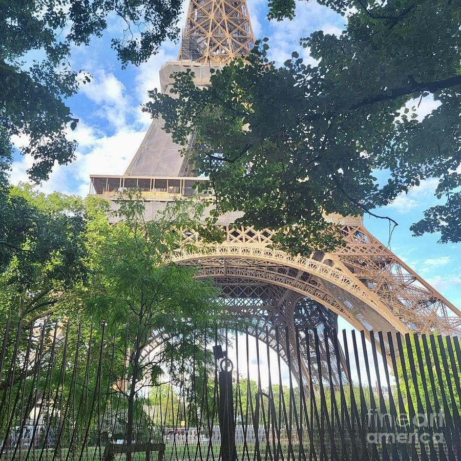 Base of the Eiffel Tower Photograph by Christy Gendalia