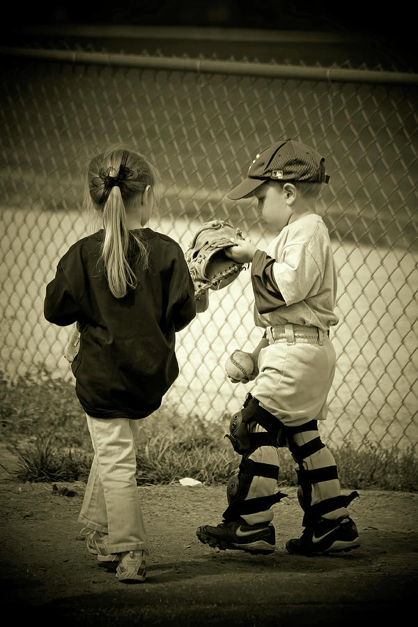 Baseball Buddies Photograph by Lens Art Photography By Larry Trager