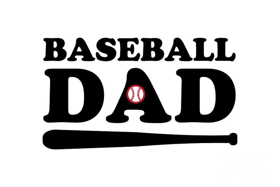 Baseball Dad Digital Art