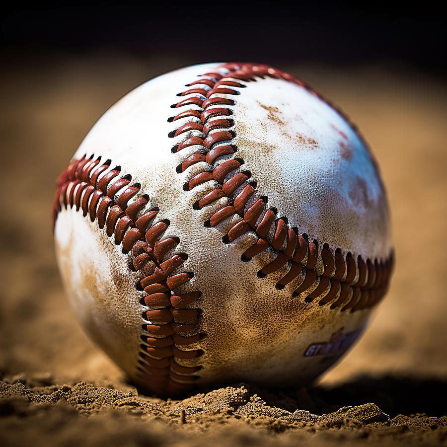 Texas Rangers Photograph - Baseball Dirt by Athena Mckinzie