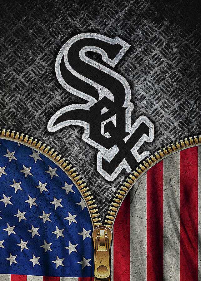 Lighting Baseball Chicago White Sox Drawing by Leith Huber - Pixels