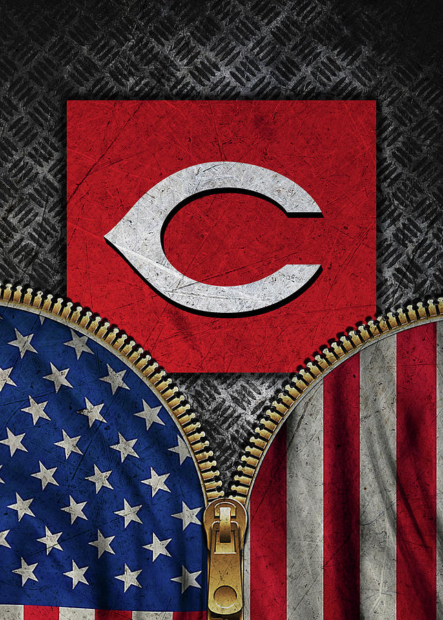 Baseball Fanart Cincinnati Reds Drawing by Leith Huber - Fine Art America