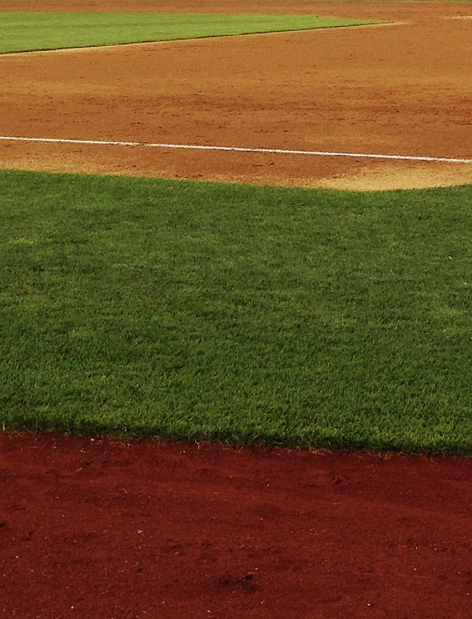 Baseball Field Colors Photograph by Lea Ravitz - Fine Art America