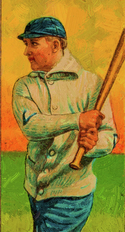 Baseball Game Cards Of El Principe De Gales Chick Gandil Oil Painting Painting