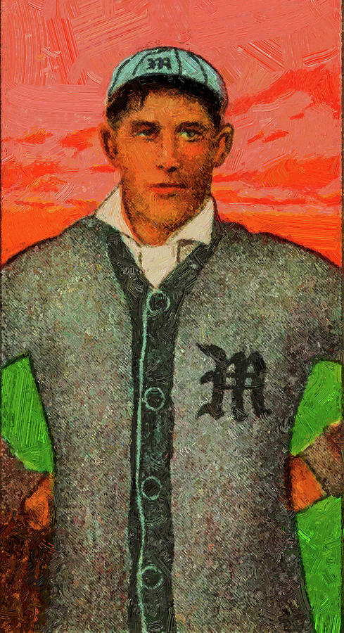 Baseball Game Cards Of El Principe De Gales Frank Oberlin Oil Painting Painting