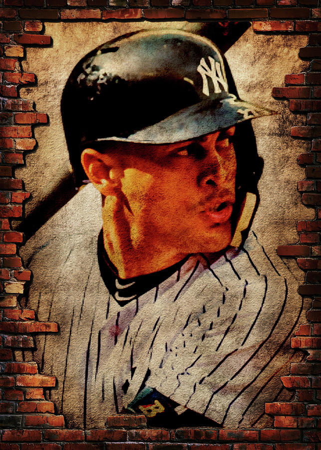 Baseball Aaronjudge Aaron Judge Aaron Judge New York Yankees Newyorkyankees  Aaronjamesjudge Aaron Ja Art Print by Wrenn Huber - Fine Art America