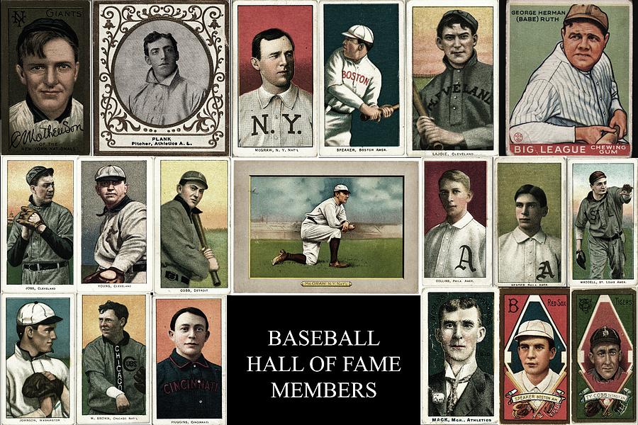 Baseball Greats - Hall of Famers Photograph by James DeFazio
