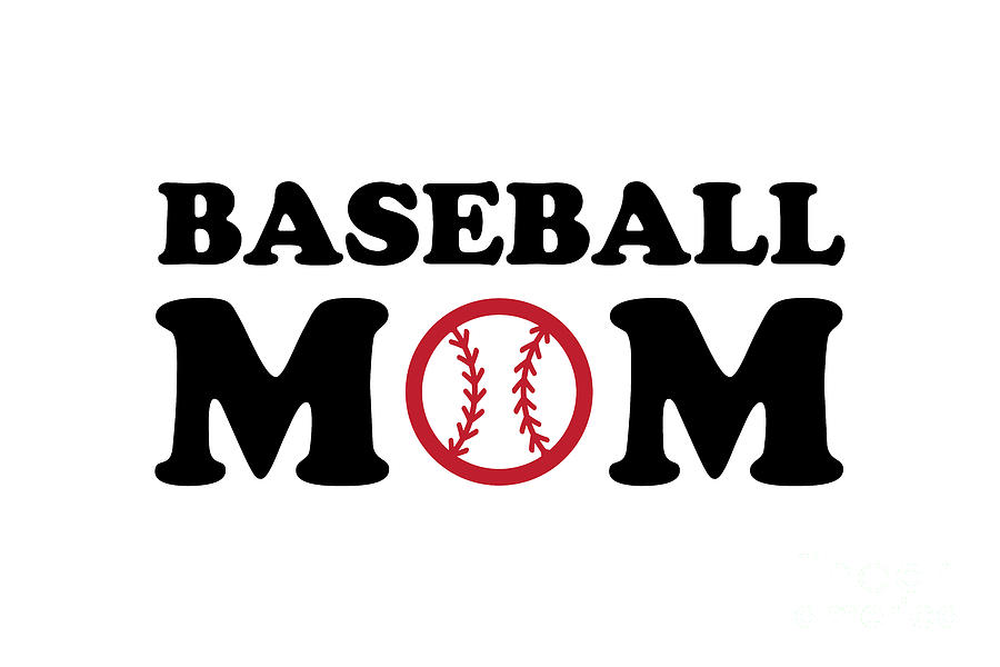 Baseball Mom Digital Art