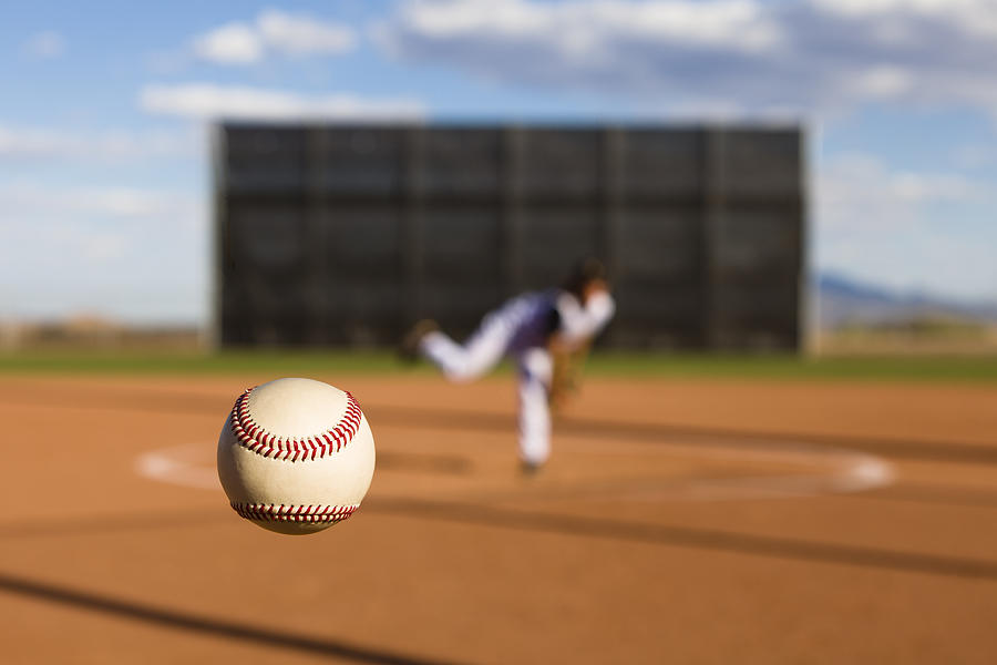 Baseball Pitch Photograph by DustyPixel