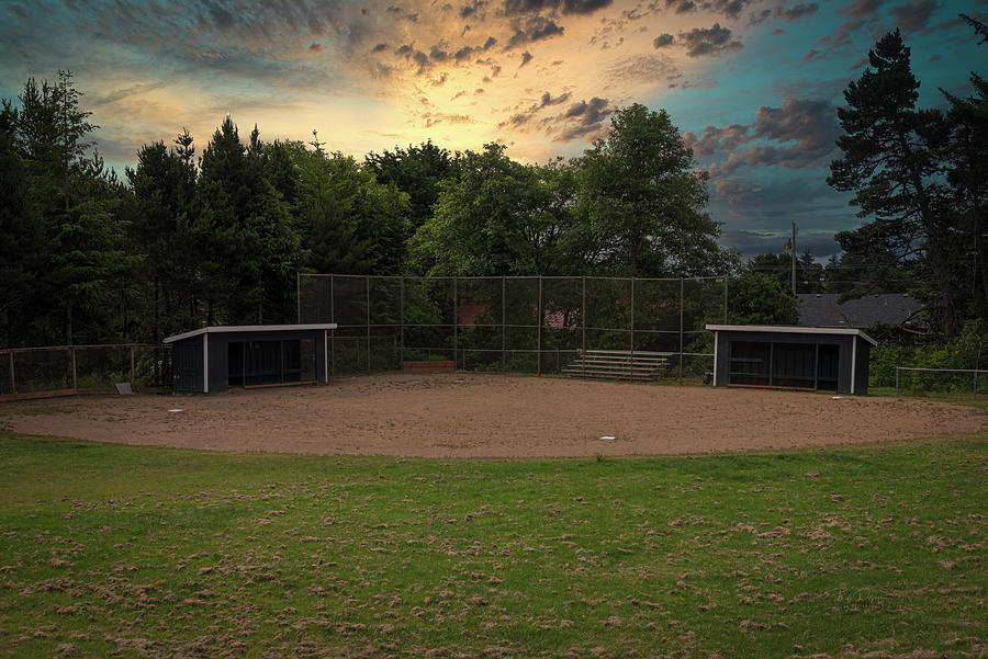 Baseball skies Photograph by Bill Posner