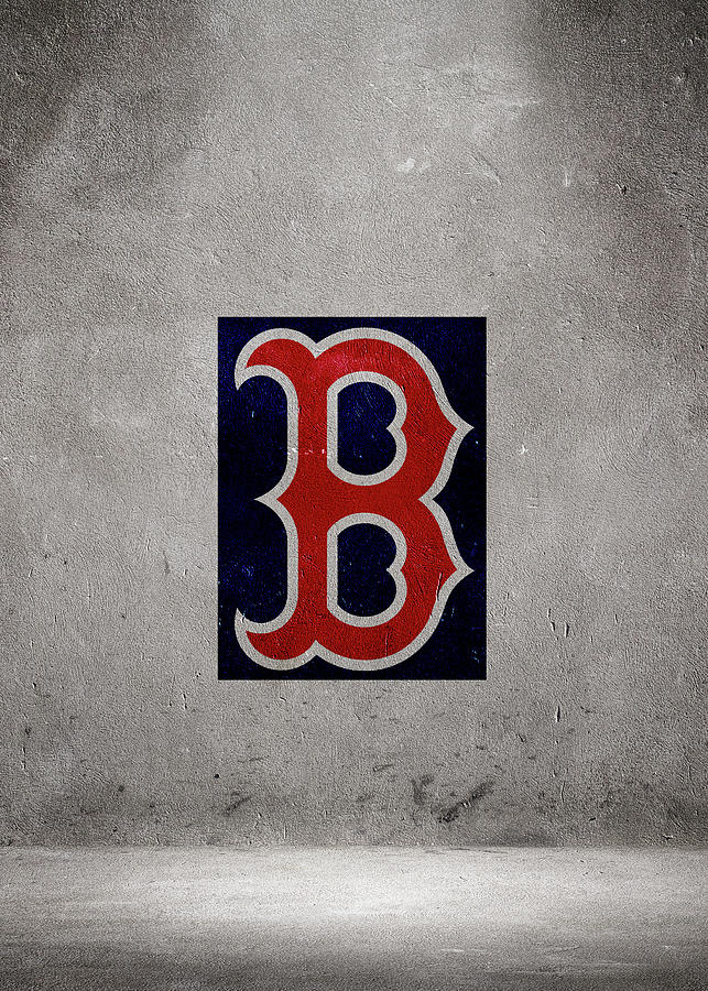Baseball Wall Boston Red Sox Drawing by Leith Huber - Pixels