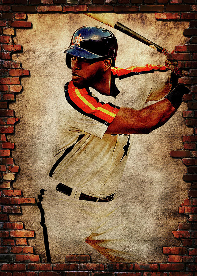 Baseball Yordanalvarez Yordan Alvarez Yordan Alvarez Houston Astros  Houstonastros Art Print