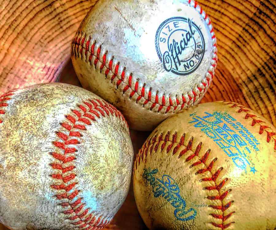Baseballs  Photograph by Floyd Snyder