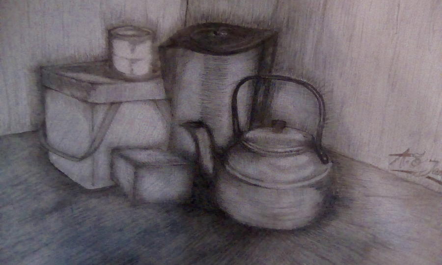 Basic Needs Drawing by Dee Jay Multimedia - Fine Art America