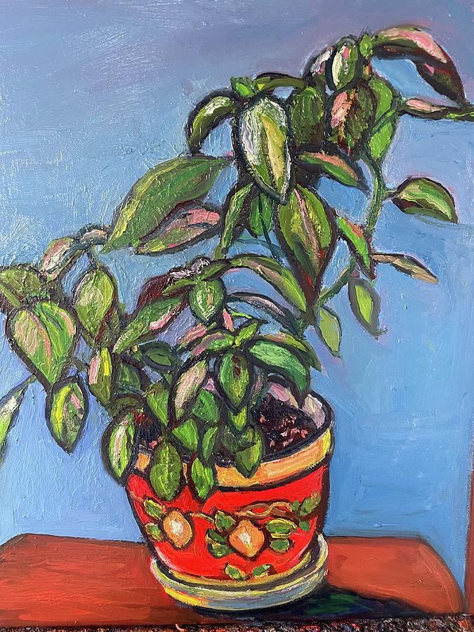 Basil Painting by Beth Riso