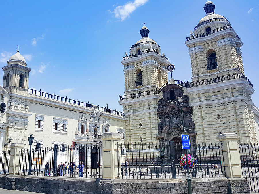 Basilica and Convent of San Francisco of Lima Photograph by Aydin Gulec ...