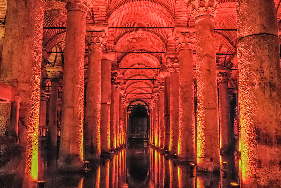 Basilica Cistern Photograph by Alan Toepfer