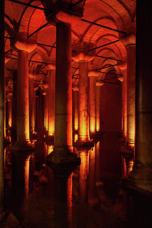Basilica Cistern in Istanbul Photograph by Artur Bogacki