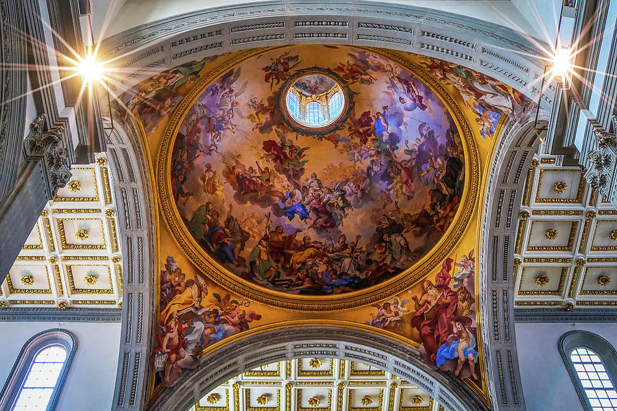 Basilica di San Lorenzo Dome Photograph by Robert Blandy Jr