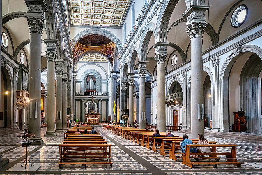 Basilica di San Lorenzo Florence Italy Photograph by Robert Blandy Jr