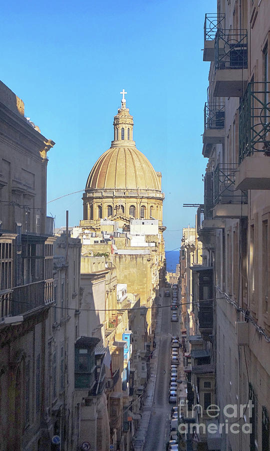 Basilica of Our Lady of Mount Carmel Valletta Malta 2 Photograph by Rudi Prott