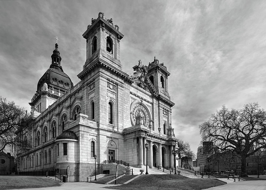 Basilica of Saint Mary in Minneapolis Photograph by Jim Hughes