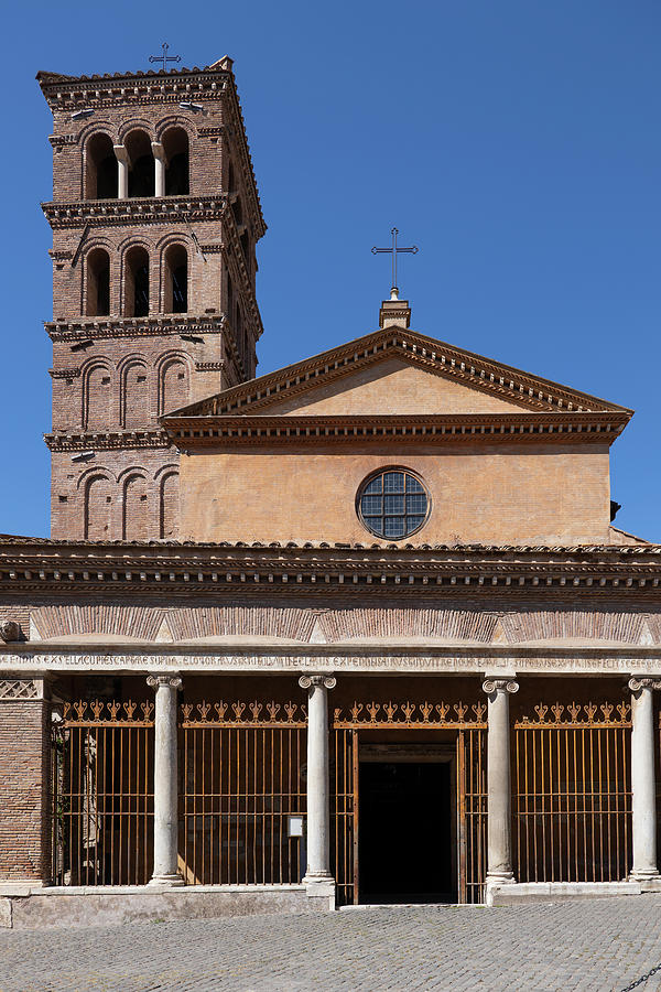 Basilica of San Giorgio in Velabro in Rome Photograph by Artur Bogacki ...