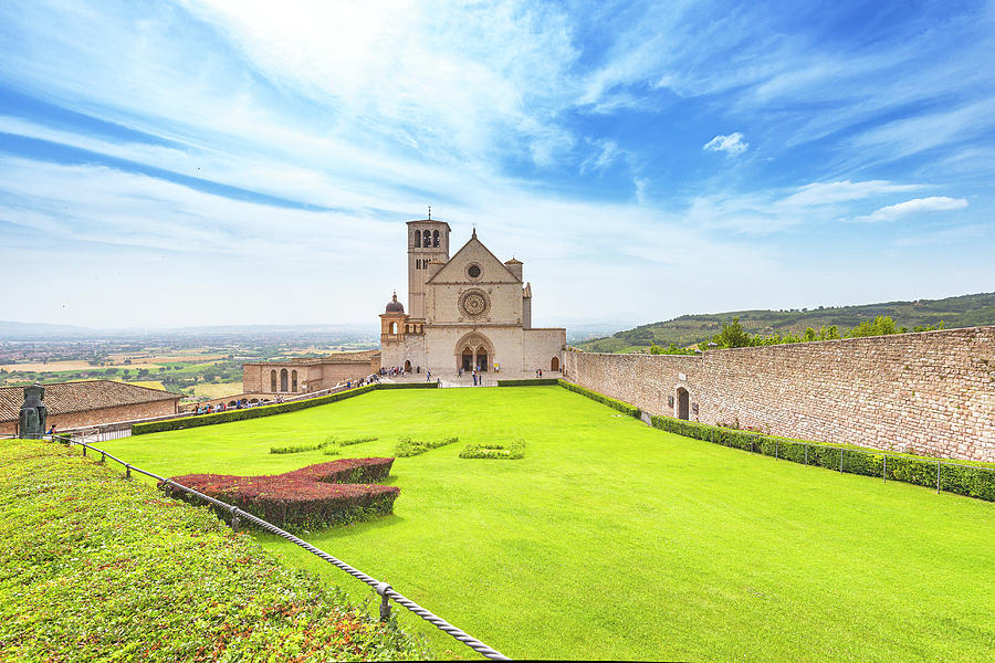Basilica of St Francis in Assisi, Italy Photograph by Jenco Van Zalk