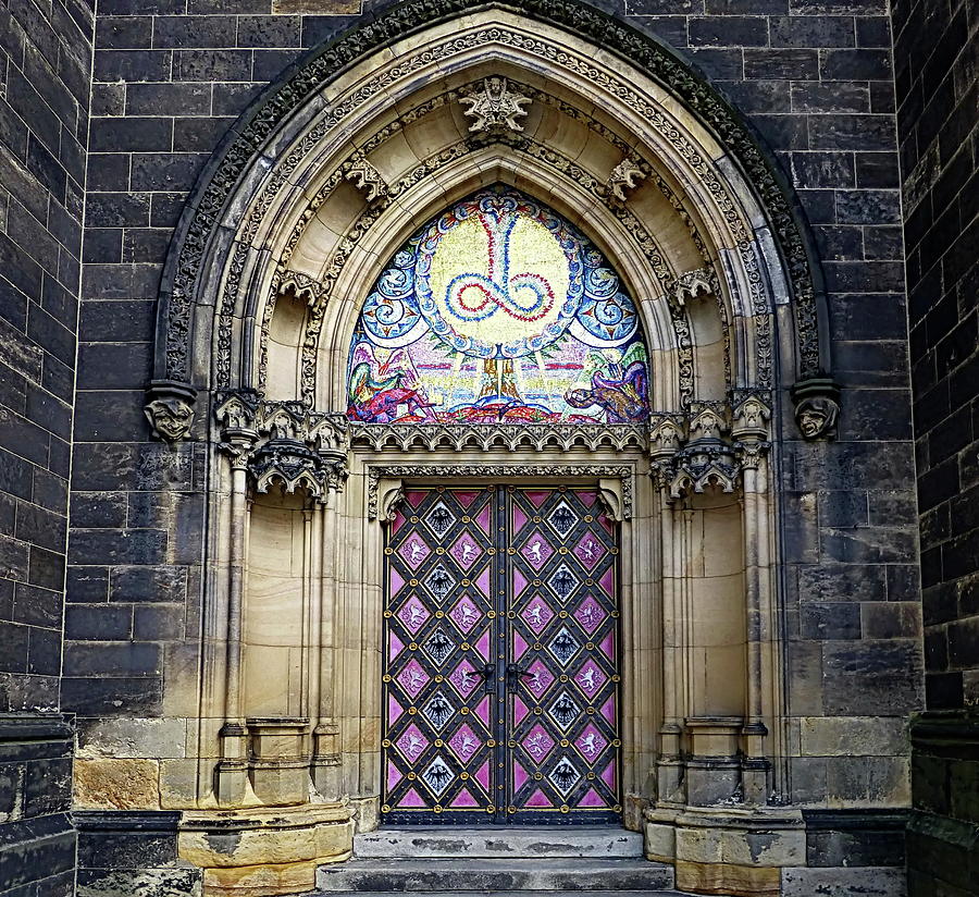 Basilica Of St Peter And St Paul Entrance Photograph by Lyuba Filatova