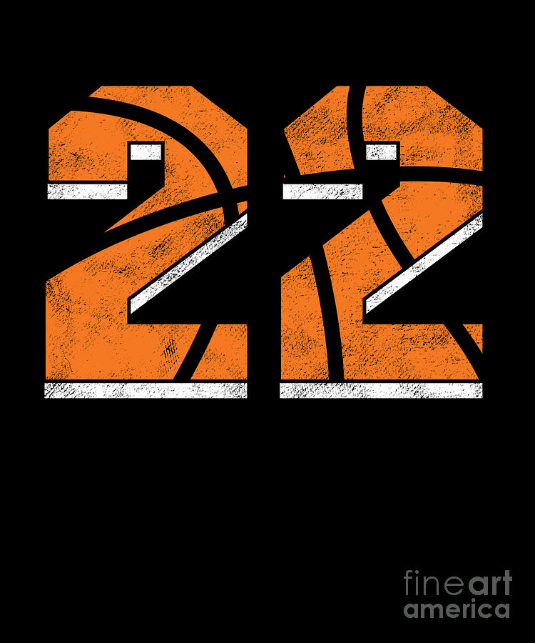Basketball 22 nd Birthday Celebration Sports Gift Digital Art by Thomas ...