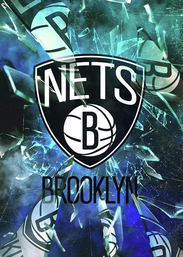 Basketball Basketball Fanart Brooklyn Nets Drawing by Leith Huber ...