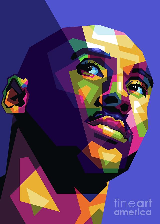 Basketball Legend of Kobe Bryant Digital Art by Dico Graphy - Fine Art ...