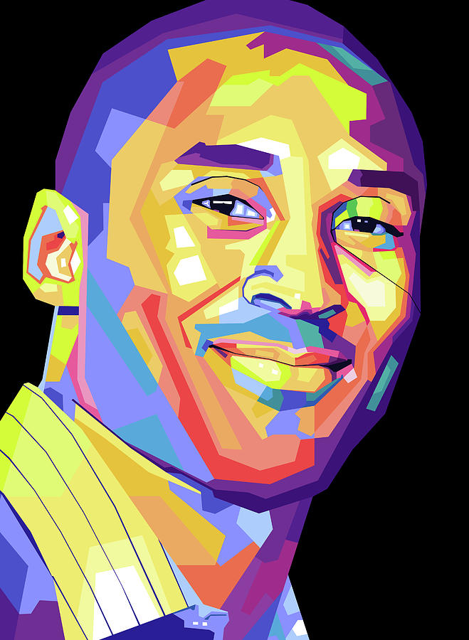 Basketball Legend Wpap Pop Art Digital Art by NganTHREE Art | Pixels