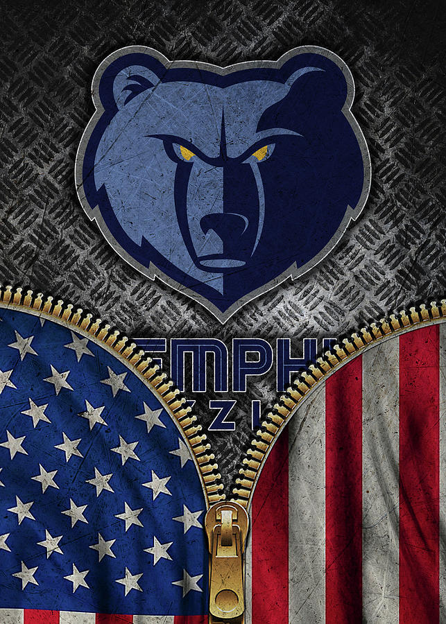 Basketball Memphis Grizzlies Art Drawing by Leith Huber - Fine Art America