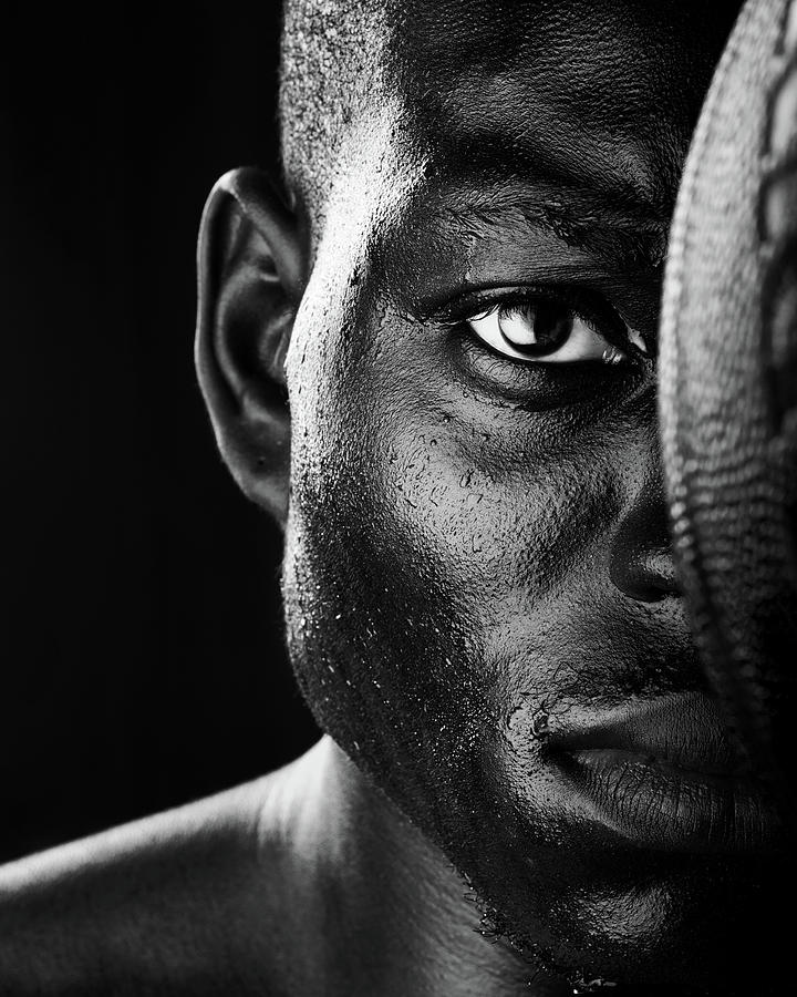 Basketball Player Closeup Photograph