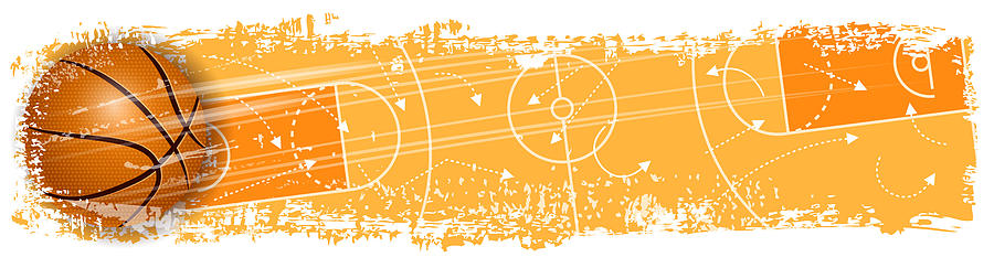 Basketball Scoring Banner Drawing by Gyener