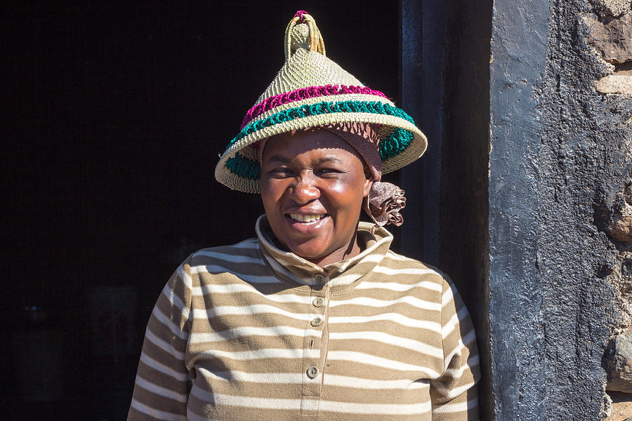 Basotho Woman in Sani Pass, Lesotho Photograph by Moonstone Images